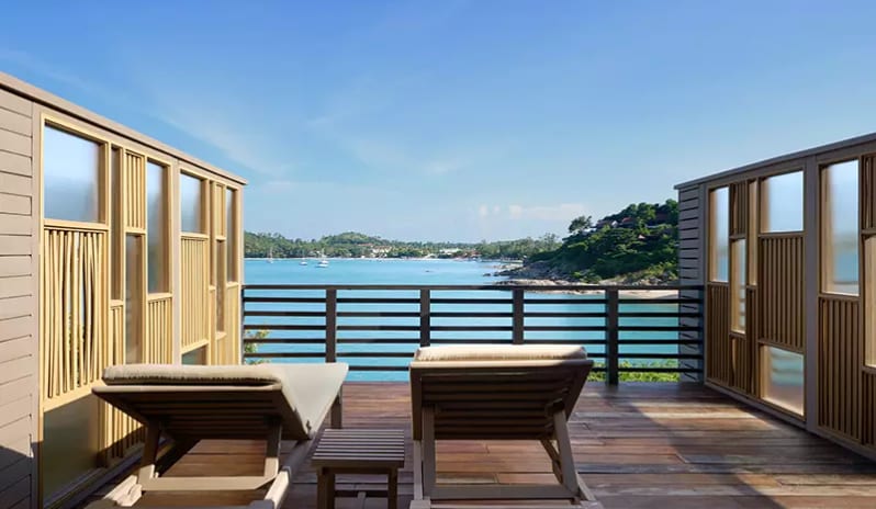 Garrya Tongsai Bay - Seafront Suite  Sun Loungers